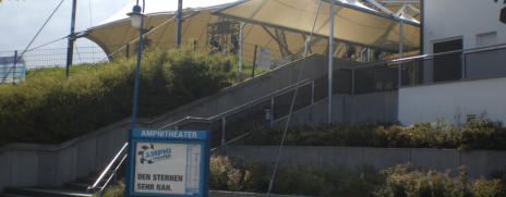 Eingang zum Amphitheater Großkoschen