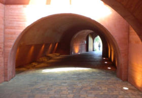 Tunnel zur Senftenberger Renaissancefestung.