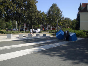 Parkplatz am Stadthafen Senftenberg