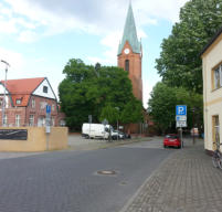 Kirche am Marktplatz von Großräschen