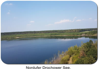 Blick zum Nordufer vom Drochower See