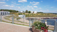 Sporthalle am Stadthafen von Großräschen