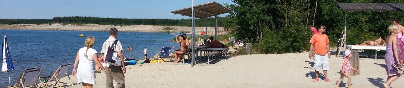 Strand am Geierswalder See