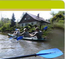 Kanutour im Spreewald bei Lehde