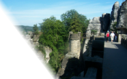 Wanderweg von Rathen zur Bastei