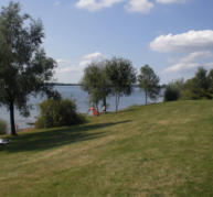 Strand Großkoschen vor der Seepromenade