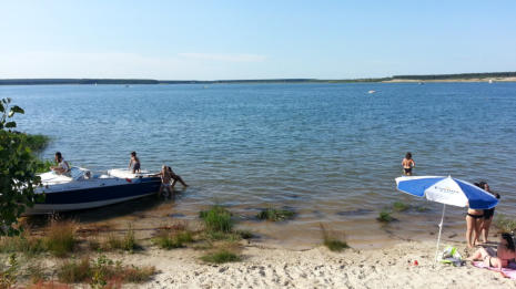 Bootsverleih am Geierswalder See