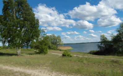 Strandabschnitt Textil am Senftenberger See