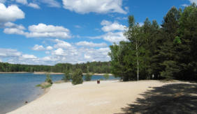 Strand in Peickwitz am Senftenberger See